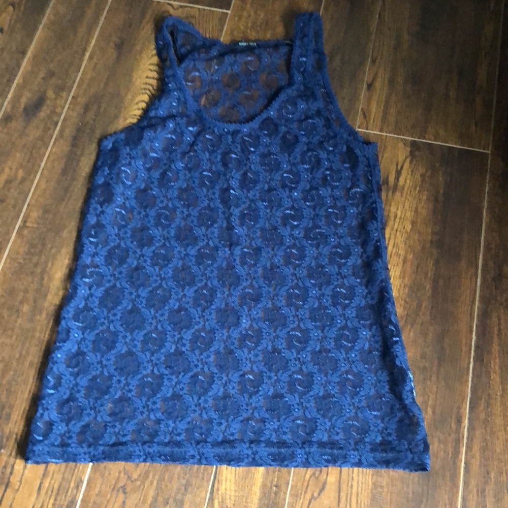 Maison Scotch Rendez Vous Lace Tank